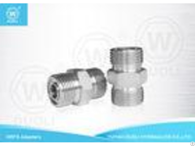 Carbon Steel Hydraulic Male Orfs Adapter Thread O Ring Pipe Fittings