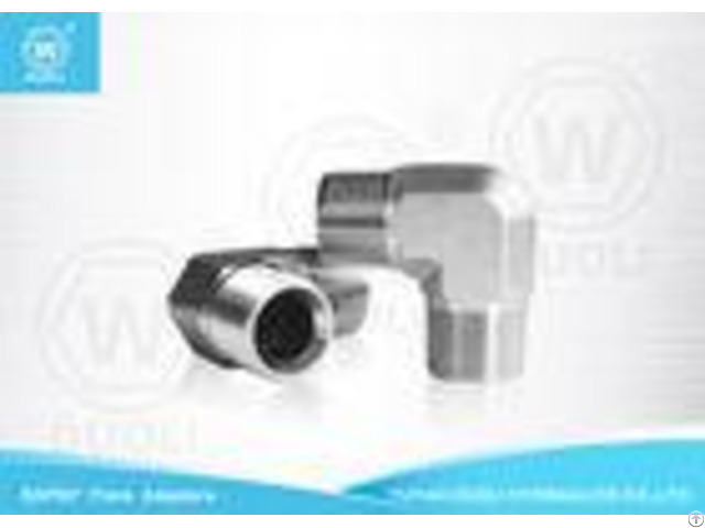 Carbpn Steel Bspt Male Thread Hydraulic Reducing Nipple Pipe Fitting 90 Degree Elbow