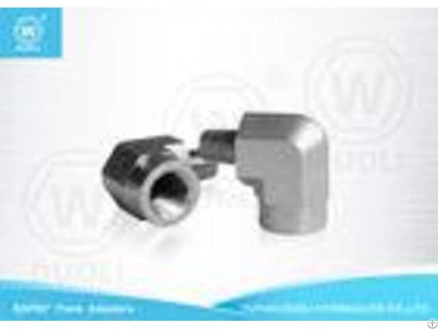 Hydraulic Bspt Male To Bsp Female Thread Flare Fitting Adapter 90 Degree Elbow