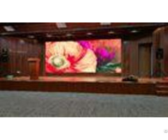 Floor Standing Indoor Rental Led Screen Die Casting Aluminum Super Light Weight