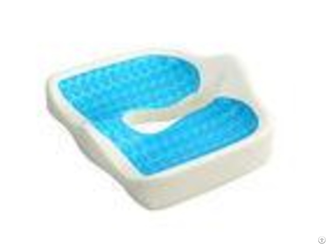 Orthopedic Gel Memory Foam Seat Cushion Relieve Coccyx Pain For Wheelchair