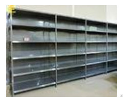 Grain Oil Display Racks For Markets Dark Gray Color Large Storage Space