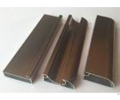 Anti Rust Aluminum Cabinet Door Extrusion Frame Extrusions Coffee Color