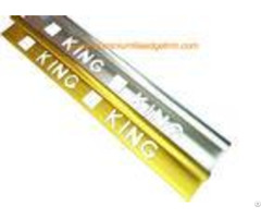 Quadrant Wall Tile Metal Trim Aluminium Edging Stripwith King Punching Holes