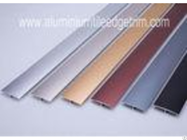 Eco Friendly Aluminum Floor Transition Profiles Anodized Color At Doorway Threshold