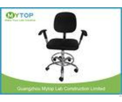 Clean Room Esd Lab Chairs With Five Star Caster And Armrest Adjustable Height
