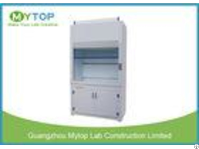 Polypropylene Laboratory Fume Hood Cabinet For Science Lab Chemical Resistance