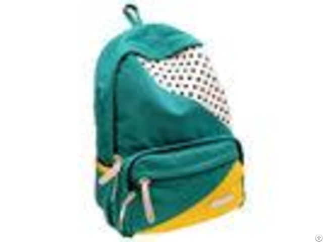 Eco Friendly Green Pretty Outdoor Sports Backpack Canvas Back Pack Personalized