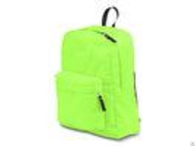 Customizable Outdoor Sports Backpack Light Green For High School Girls Boys