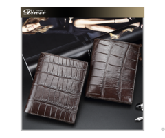 Genuine Crocodile Leather Wallet