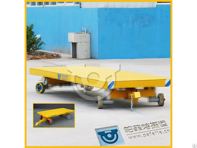 Material Transport Factory Trailer With Strong Load Ability