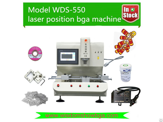 Low Cost Laptop Repair Machine Infrared Bga Rework Station Wds 550