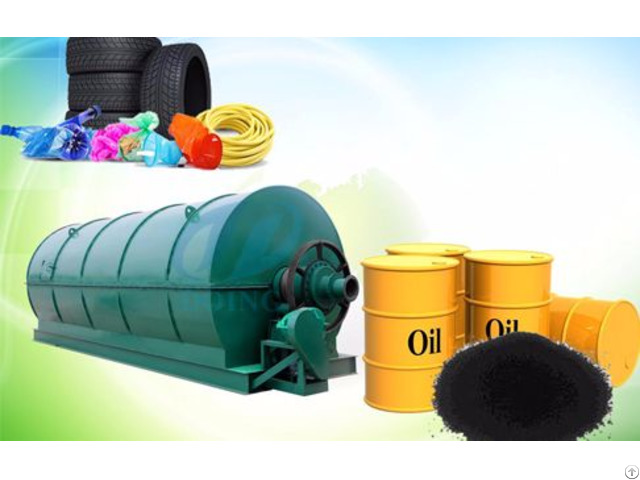 Tire To Oil Pyrolysis Plant