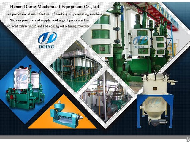 Cooking Oil Making Machine With 5 1200tpd