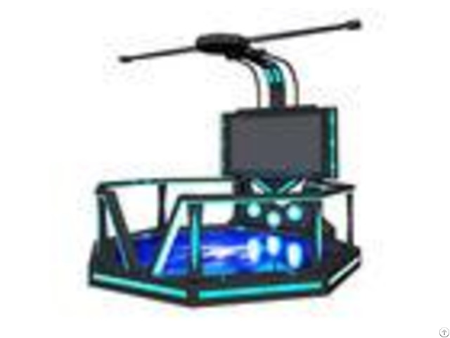 Commercial 9d Virtual Reality Game Simulator With 360 Rotating Platform