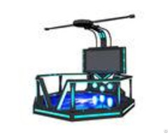 Commercial 9d Virtual Reality Game Simulator With 360 Rotating Platform