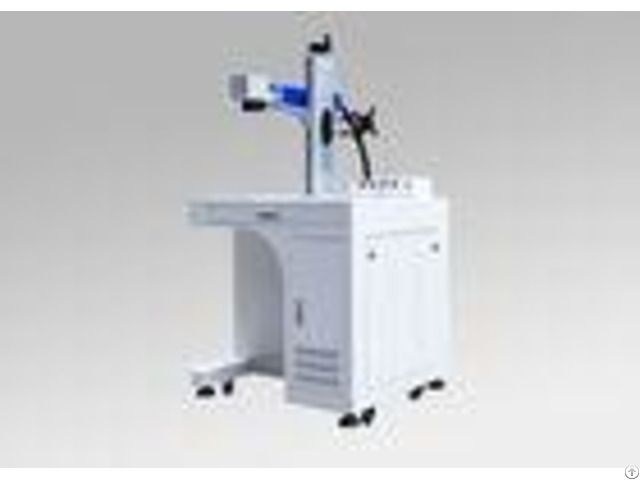 20w 30w 50w Desktop Fiber Laser Marking Engraving Machine For Metallic