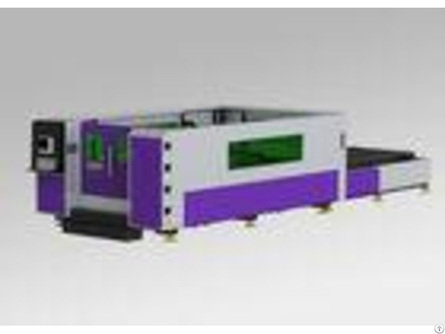 Fully Enclosed Industrial Laser Cutting Machine Exchange Table High Precision