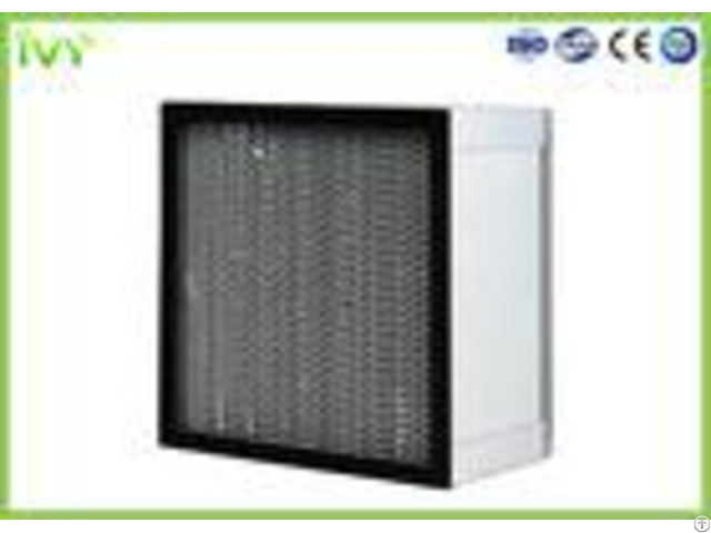 Long Operating Life Hepa Air Filter Deep Pleated Design F1 Din 53438 Flammability