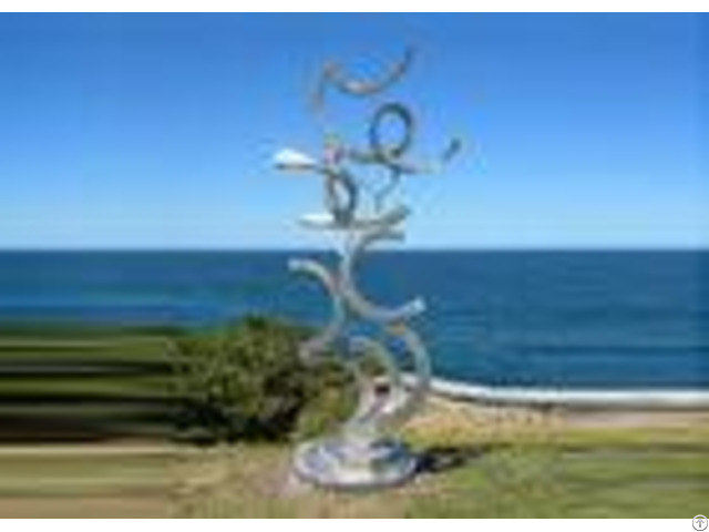 Contemporary Art Stainless Steel Sculpture For Outdoor Decoration Anti Corrosion