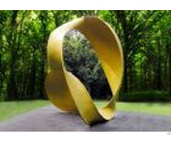 Park Creation Design Painted Metal Sculpture For Outdoor Garden Decoration