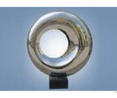 Outdoor Indoor Mirror Stainless Steel Sculpture Doughnut Shape Ws St048