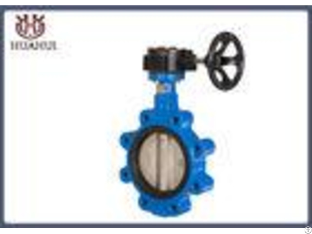 Ductile Iron Wafer Butterfly Valve Epdm Seat Ss304 Disc For Water System
