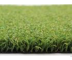 Uv Resistant Artificial Grass For Tennis Courts Fireproof Green Pp Curled Yarn