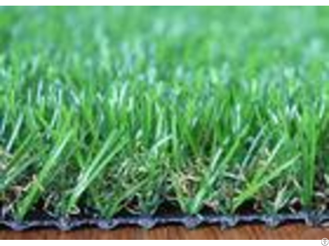 U Shape 25mm Artificial Grass Landscaping Fire Resistant For Homes Garden Backyard