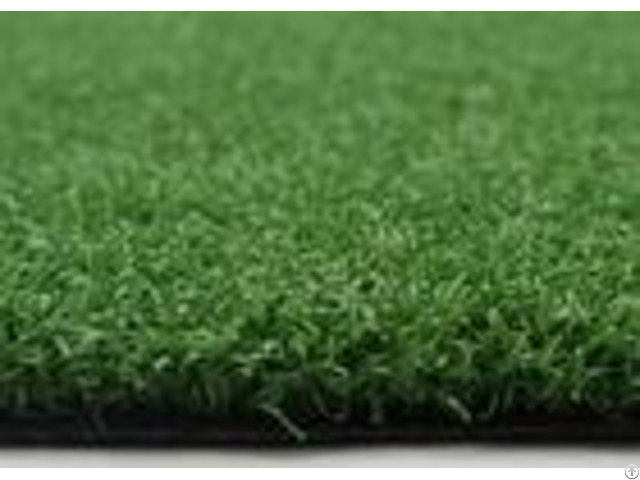 Pe Curled Yarn Croquet Lawn Flat Surface 15mm Artificial Grass For Gateball