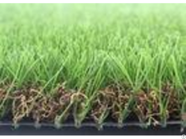 40mm U Shape Landscaping Artificial Grass For Residential Lead Free 4 Tone