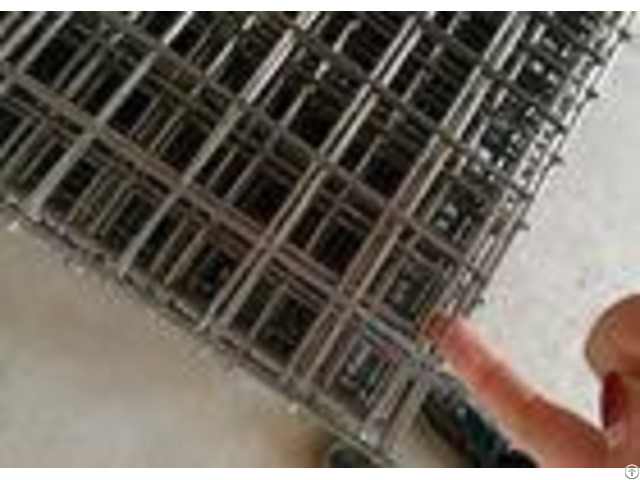 Black Annealed 1x2 Steel Bar Iron Welded Wire Mesh Panels Building