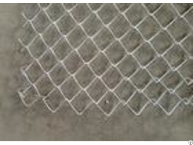 Iron Flexible Galvanized Chain Link Fence Pvc Coated For Construction