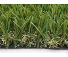 Customized W Shape Artificial Grass Garden 40mm 14700 Density Synthetic