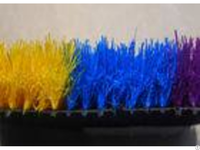 25mm Kids Friendly Purple Artificial Turf For Playgrounds And Kindergarten