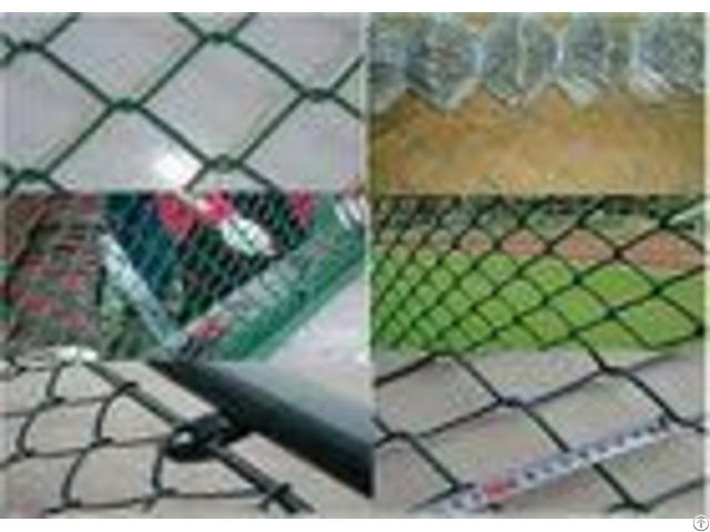 Q195 Portable 2 5mm Thicks Chain Link Fence 2x2 Colored Galvanized Pvc Coated Diamond