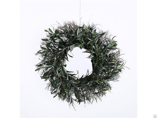 Artificial Olive Leaf Garland