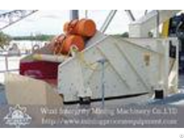 Mining Process Dewatering Vibrating Screen Shaker High Frequency