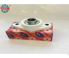 Black White Plastic Pillow Block Bearing Housing Types With Stainless Steel Bearings