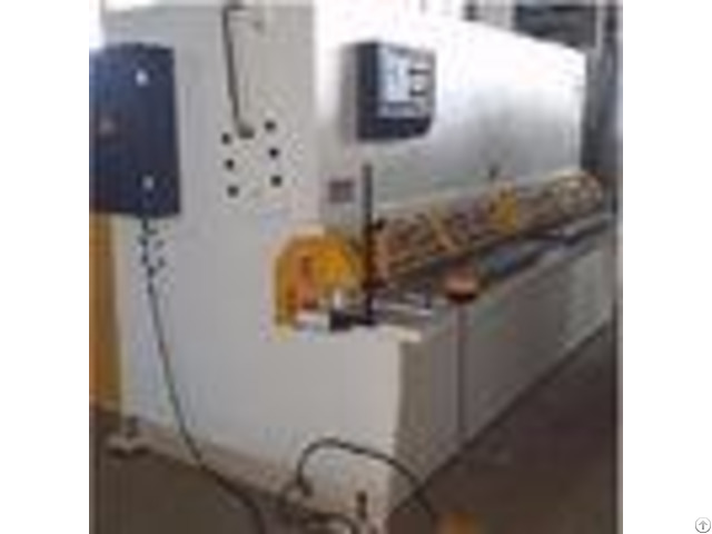 Automatic Metal Shearing Machine Cut Max 10mm Thickness Steel Plate Sheet