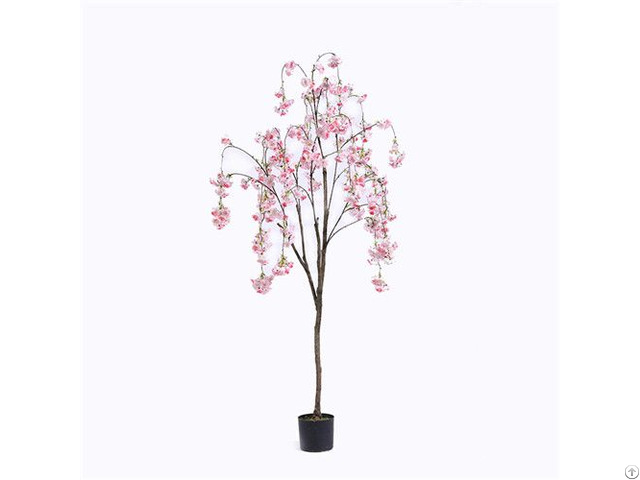 Plastic Cherry Blossom Tree