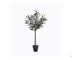 Silk Potted Olive Tree