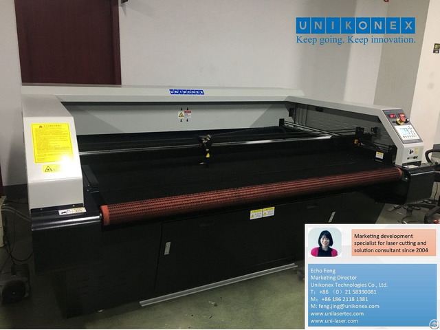 Ul Gm180100 Fabric Laser Cutting Machine