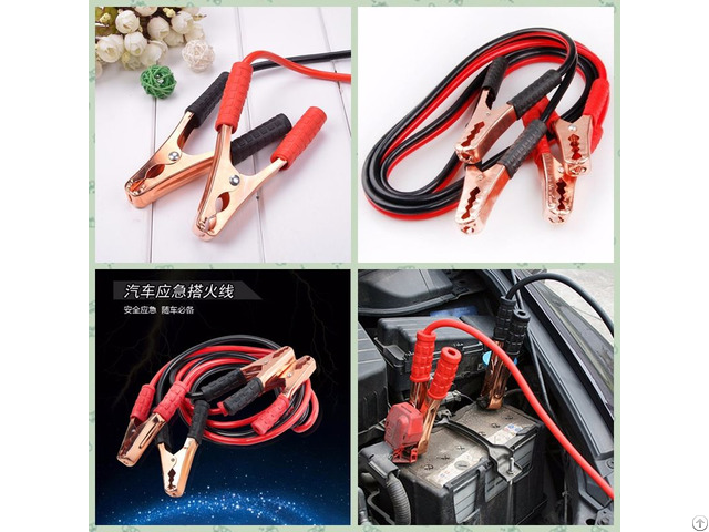 Power Line Car Truck Battery Booster Jumping Cables