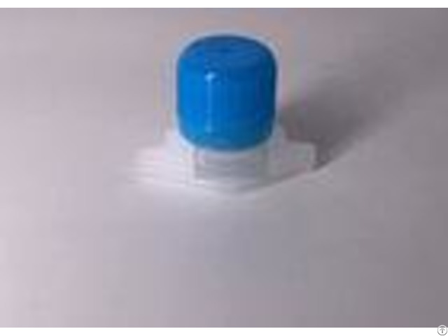 Flexible Packaging Spout Cap Injection Modeling Blue Color Pe Material