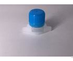 Flexible Packaging Spout Cap Injection Modeling Blue Color Pe Material