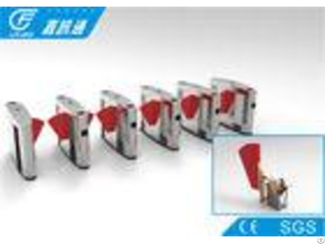 Electronic Turnstile Gates Fingerprint Access Control Scenic Areas Flap Barrier System