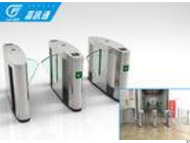 Card Reader Electronic Remote Control Intelligent Flap Barrier Turnstile