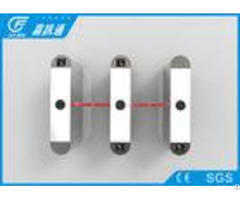 Apartment Half Height Flap Barrier Turnstile Optical Anti Reverse Function