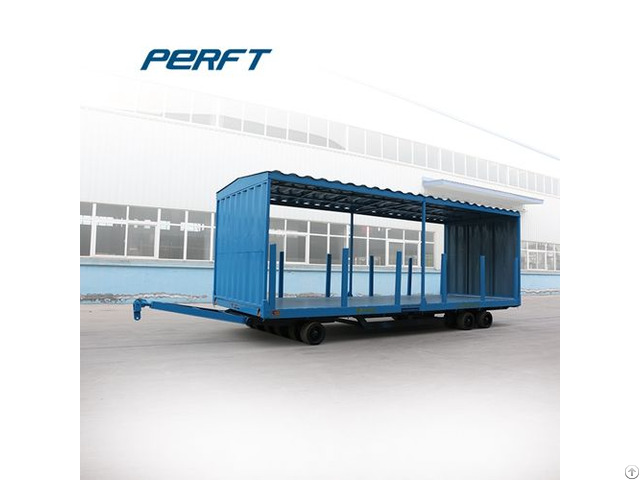 Heavy Industry Transporter Flexible Solid Covered Car Trailer 25t